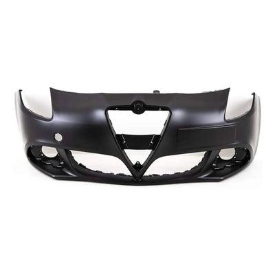 Fits Alfa Romeo Giulietta 2010-2016 Front Bumper Primed With Fog Lamp Hole No Pdc Or Washer Holes - tradevehicleparts.co.uk