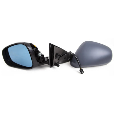 Fits Alfa Romeo Mito 2009- Door Wing Mirror Heated Electric Primed W/Temp Sens Passenger Side - tradevehicleparts.co.uk