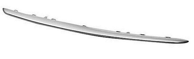 Fits Mini Hatchback R56 Lci 2010-2014 Front Bumper Grille Lower Moulding Trim Chrome - image 2