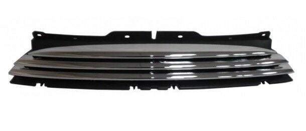 AT1123B Mini Clubman R55 2007-2010 Centre Front Bumper Main Grille Black Chrome Moulding