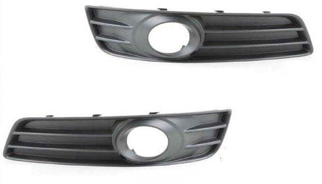 Audi A3 2008-2012 Front Bumper Fog Grille Pair Left & Right With Hole