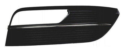 Fits Audi A3 2012-2016 Front Bumper Fog Grille Driver Side With Chrome Trim With Hole - tradevehicleparts.co.uk