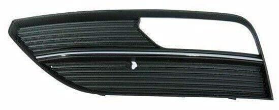 Fits Audi A3 2012-2016 Front Bumper Fog Grille Passenger Side With Chrome Trim With Hole - image 2