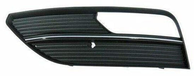 Fits Audi A3 2012-2016 Front Bumper Fog Grille Passenger Side With Chrome Trim With Hole - tradevehicleparts.co.uk