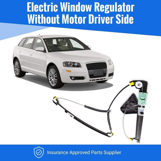 Fits Audi A3 5Dr 2003-2012 Front Electric Window Regulator Driver Side W/O Motor - image 2