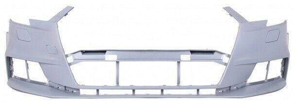 Audi A3 Hatchback 2016- Front Bumper Primed W/O Parking Sensor Hole