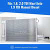 Fits Audi A3/S3 2003-2012 Air Con Condenser (1.6 Tdi, 2.0 Tdi Man/Auto) (1.9 Tdi Manual) With Dryer Corrosion Protected thumbnail