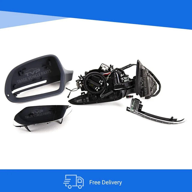 Fits Audi A3/S3 3Door 2008-2010 Door Wing Mirror Electric Heated Primed Cover Power Fold Passenger Side - image 5