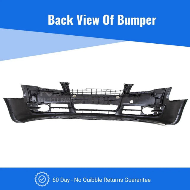 Fits Audi A4 2005-2008 Front Bumper Primed Without Sensor Or Washer Holes Standard Models - image 5