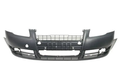 Fits Audi A4 2005-2008 Front Bumper Primed Without Sensor Or Washer Holes Standard Models - tradevehicleparts.co.uk