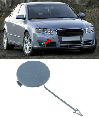 Fits Audi A4 2005-2008 Front Bumper Towing Eye Cover - tradevehicleparts.co.uk