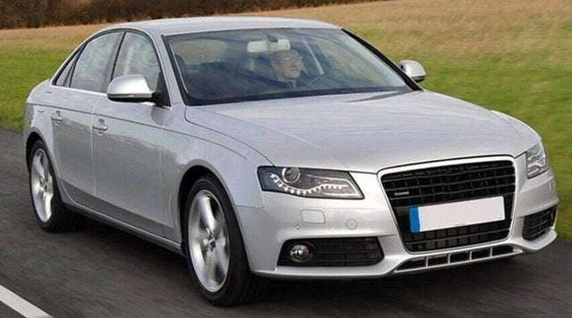 Fits Audi A4 2008-2012 Front Bumper Fog Grille With Fog Hole Chrome Moulding Driver Side - image 2