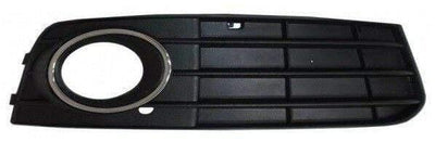 Fits Audi A4 2008-2012 Front Bumper Fog Grille With Fog Hole Chrome Moulding Driver Side - tradevehicleparts.co.uk