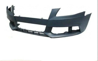 Fits Audi A4 2008-2012 Front Bumper Primed Not S-Line No Pdc Or Washer Holes - tradevehicleparts.co.uk
