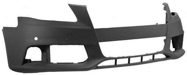 Fits Audi A4 2008-2012 Front Bumper Primed With Pdc Holes - image 3