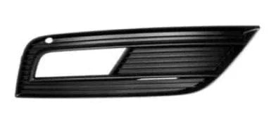 Fits Audi A4 2012-2015 Front Bumper Fog Grille Driver Side With Hole - image 2