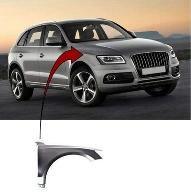 Fits Audi Q5 2009- On Front Wing Driver Side Primed  - tradevehicleparts.co.uk