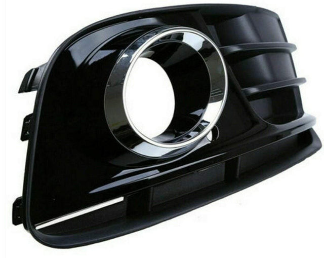 Fits Audi Q5 2012-2017 Front Bumper Fog Grille With Fog Hole Passenger Side - image 8