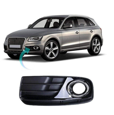 Fits Audi Q5 2012-2017 Front Bumper Fog Grille With Fog Hole Passenger Side - tradevehicleparts.co.uk