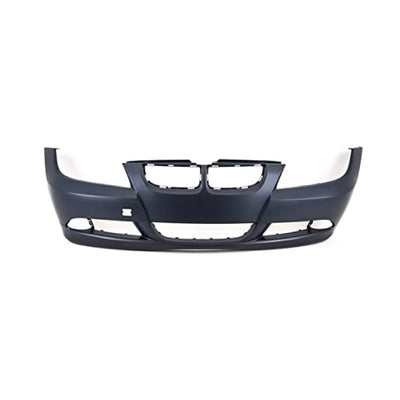 Fits BMW 3 E90 E91 Estate & Saloon 2005-2008 Front Bumper Primed No Pdc Or Washer Holes - tradevehicleparts.co.uk