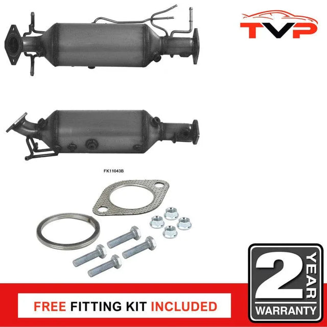 BM Catalysts Approved Diesel Catalytic Converter & DPF Diesel Particulate Filter Euro Level 4 BM11043H - image 2
