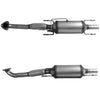 BM Catalysts Approved Diesel Catalytic Converter & DPF Diesel Particulate Filter Euro Level 4 BM11097H thumbnail