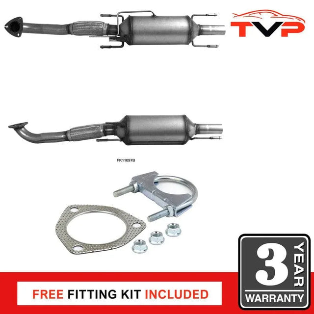 BM Catalysts Approved Diesel Catalytic Converter & SiC DPF Diesel Particulate Filter Euro Level 4 BM11097HP - image 2