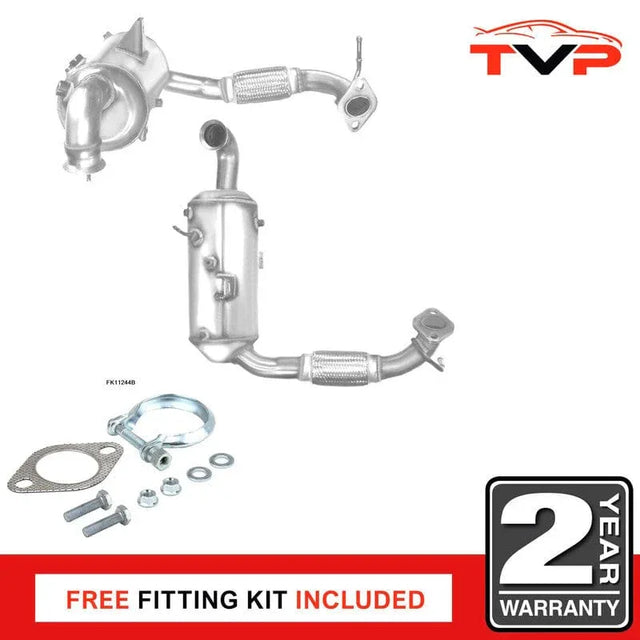 BM Catalysts Approved Diesel Catalytic Converter & DPF Diesel Particulate Filter Euro Level 5 BM11244H - image 2