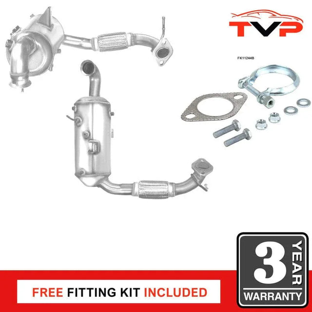 BM Catalysts Approved Diesel Catalytic Converter & SiC DPF Diesel Particulate Filter Euro Level 5 BM11244HP - image 2