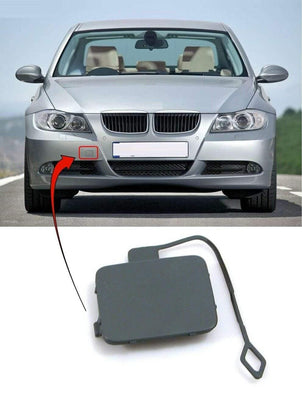 Fits BMW 3 E90 E91 2005-2008 Front Bumper Towing Eye Cover - tradevehicleparts.co.uk