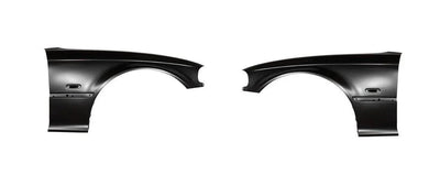 Fits BMW 3 E46 2 Door Coupe / Cab 1998-2003 Front Wing Primed Pair Left & Right Not M3 - tradevehicleparts.co.uk