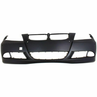 Fits BMW 3 E90 E91 2005-2008 Front Bumper Primed With Pdc No Washer Hole - tradevehicleparts.co.uk