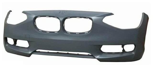 Fits BMW 1 Series F20 2011-2015 Front Bumper Primed - image 2