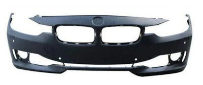 Fits BMW 3 Series F30 2012-2015 Front Bumper Primed With Pdc & Park Assist Holes - tradevehicleparts.co.uk
