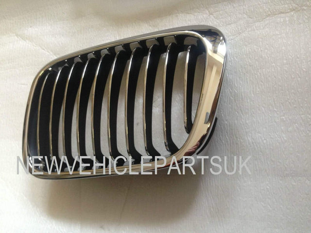 Fits BMW 3 Series E46 1998-2001 Front Bumper Grille Chrome/Black 4 Door Passenger Side - image 4