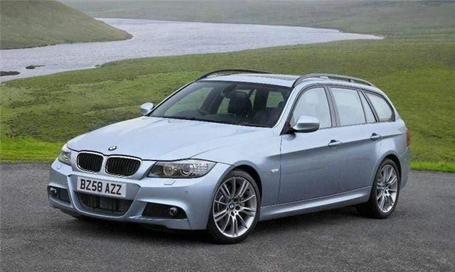 Fits BMW 3 E91 2005-2012 Rear Bumper Spoiler Single Exhaust For Twin Pipe M-Sport - image 2