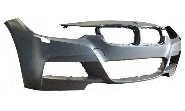 BM5026A BMW 3 F30 2012-2019 Front Bumper Primed No Pdc With Washer Hole M-Sport