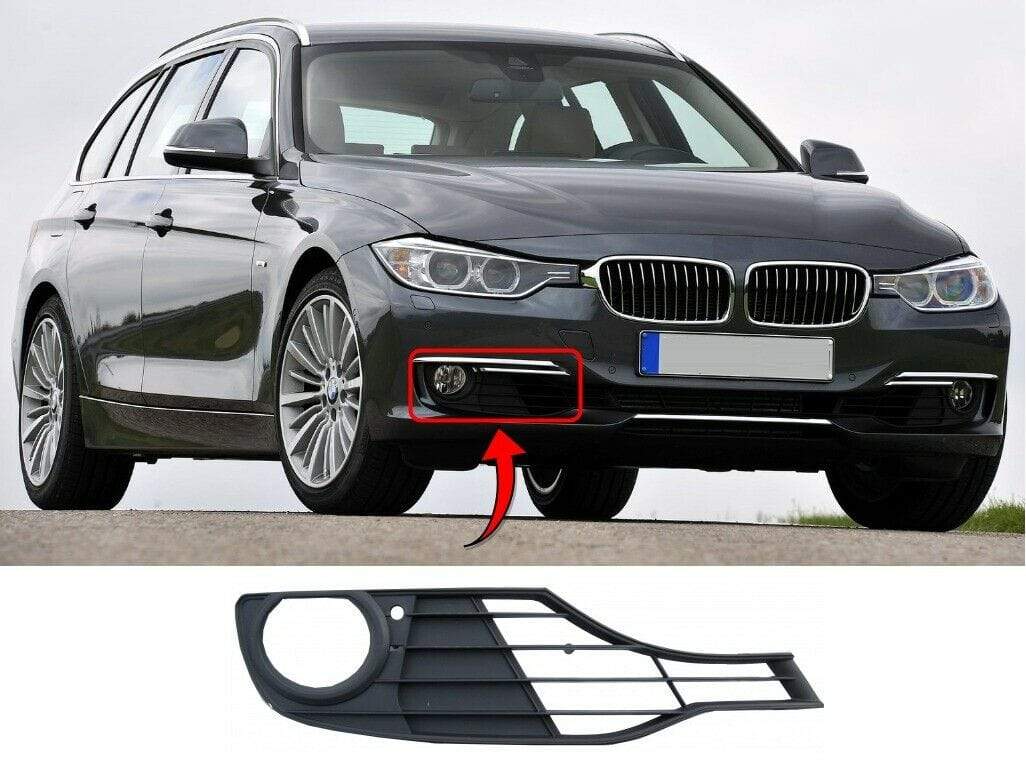 BM5046B BMW 3 F31 Estate 2012-2015 Front Bumper Grille Luxury Modern Open Driver Side