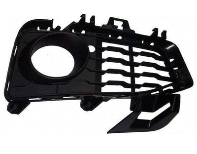 Fits BMW 4 Series F32 2013- Front Bumper Fog Grille With Fog Hole M-Sport Right Side - tradevehicleparts.co.uk