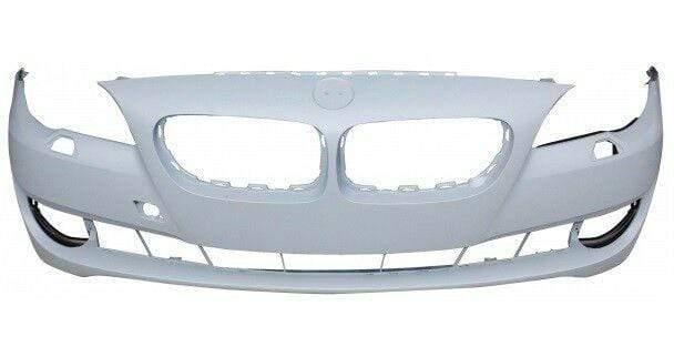 Fits BMW 5 F10 Saloon 2010-2013 Front Bumper Primed With Washer Holes - image 2