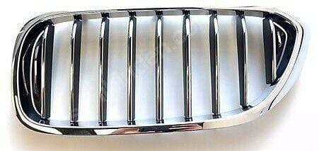 Fits BMW 5 Series G31 2017- Kidney Grille All Chrome Passenger Side - image 2