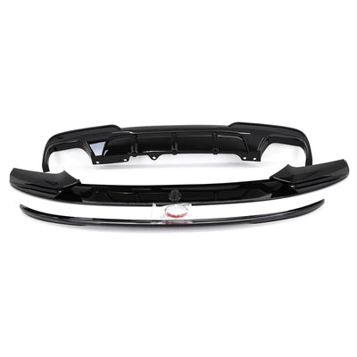 Fits BMW 5 Series F10 M Performance Style Body Kit Front Lip Splitter Rear Diffuser Spoiler - tradevehicleparts.co.uk