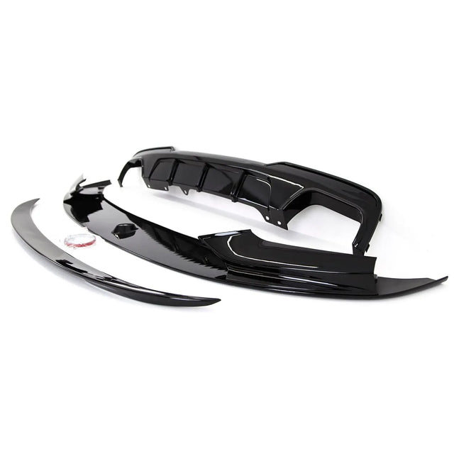 Fits BMW 5 Series F10 Body Kit Front Lip Splitter Rear Diffuser Spoiler - image 3