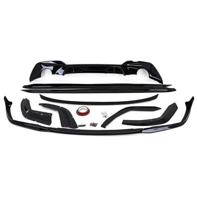 Fits BMW 3 G20 Body Kit Front Lip Splitter Rear Diffuser Side Skirts - image 2