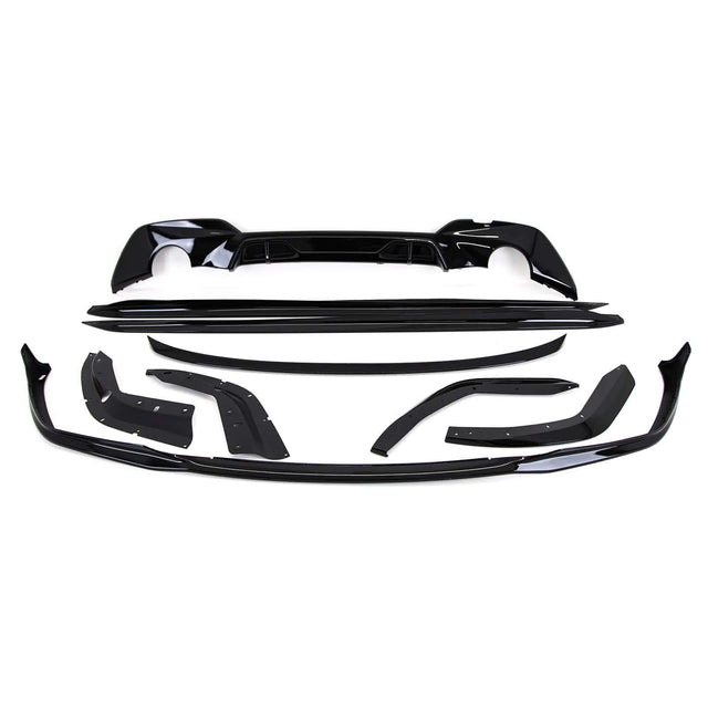 Fits BMW 3 G20 Body Kit Front Lip Splitter Rear Diffuser Side Skirts - image 3