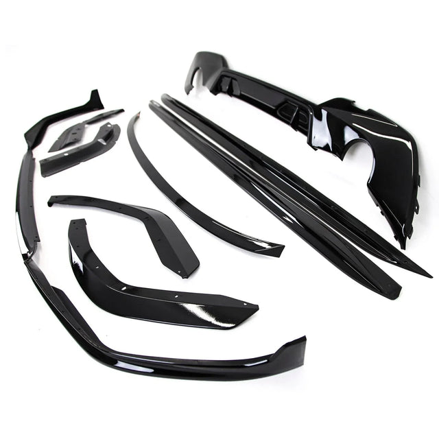 Fits BMW 3 G20 Body Kit Front Lip Splitter Rear Diffuser Side Skirts - image 4