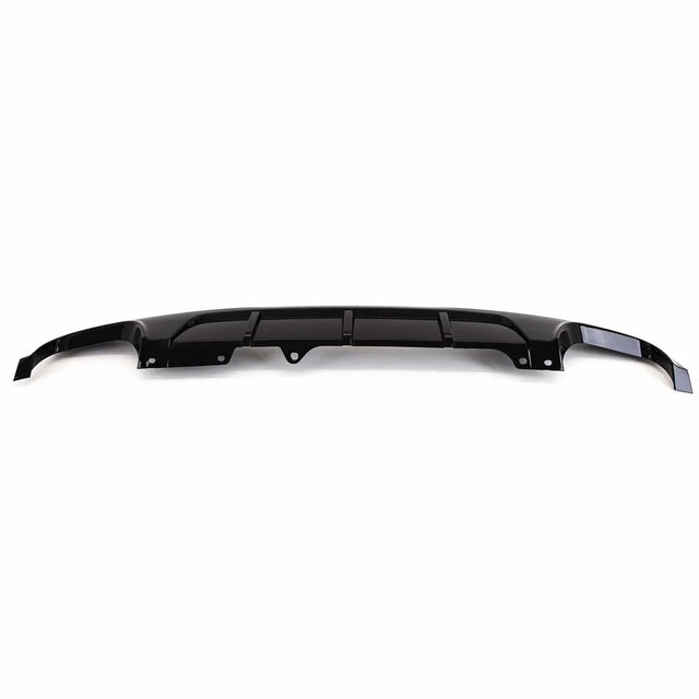 Fits BMW 5 F10 F11 Rear Bumper Diffuser Splitter Quad Exhaust Gloss Black - image 5