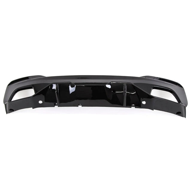 Fits BMW 5 Series G30 G31 Rear Bumper Diffuser Valance Gloss Black - image 2