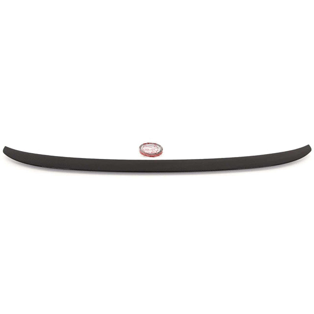Fits BMW 5 Series G30 F90 M5 Rear Boot Trunk Lip Spoiler Carbon Look - image 2