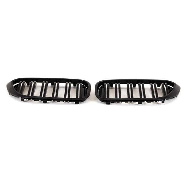 Fits BMW 5 G30 G31 Kidney Grille Double Twin Slate Gloss Black New - image 6